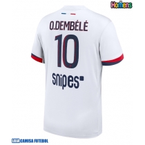 Camisa de Futebol Paris Saint-Germain Ousmane Dembele #10 Equipamento Secundário 2025-26 Manga Curta